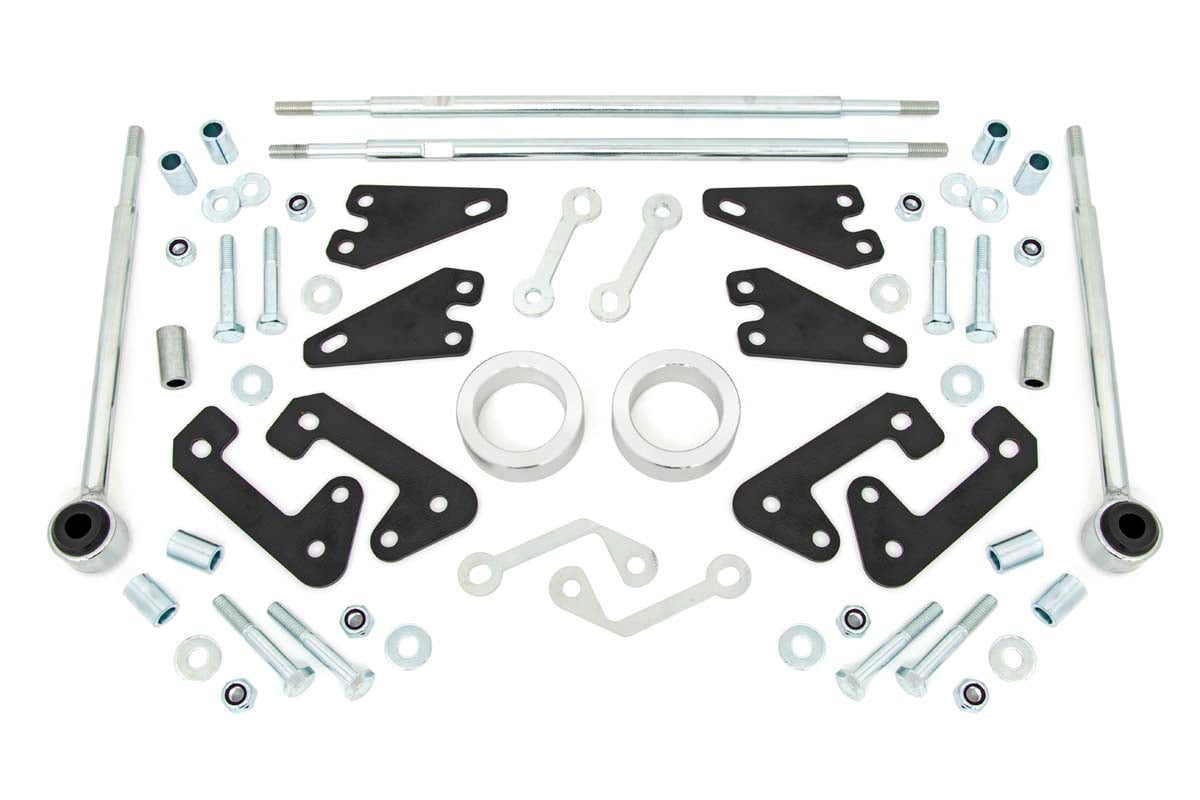 Polaris Ranger XP 1000 EPS 20th Anniversary Suspension Lift Kit - Front + Rear - Rough Country - 3-Inch Lift - 2019